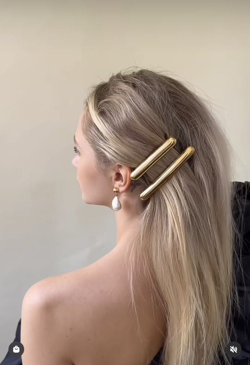 Gold Hair clip